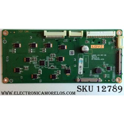 LED DRIVER / VIZIO 0558CAN00000 / Y8386856B / 1P-1156X00-4010 / 0558CAN00000 856B / CAN00 LED DRV BD / PANEL V580DJ2-QS5 Rev.M1 / MODELO D58U-D3 LFTITSAR